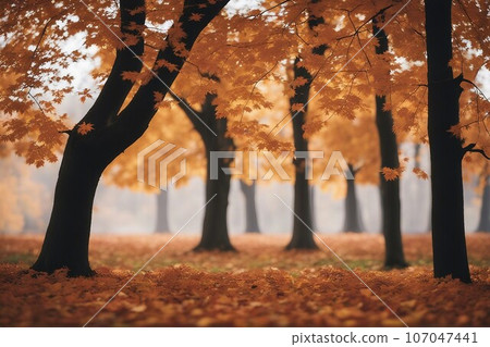 tree in autumn tree in autumn 107047441