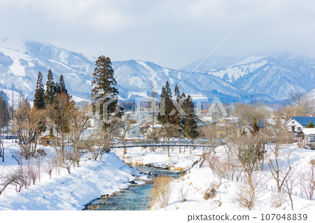 Hakuba in winter - Oide Park with snowy scenery Hakuba in winter - Oide Park with snowy scenery 107048839