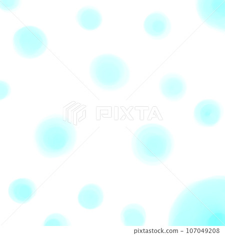 Illustration material: Dot watercolor background (aqua blue) 107049208