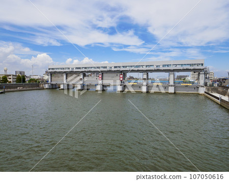 Imai Watergate, Shinnaka River, Edogawa Ward, Tokyo 107050616