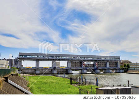 東京都江戶川區新中川今井水門 107050636