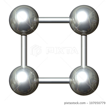 3D/3D "4 spheres/ball collaboration" Silver, Silver 3D/3D "4 spheres/ball collaboration" Silver, Silver 107050779