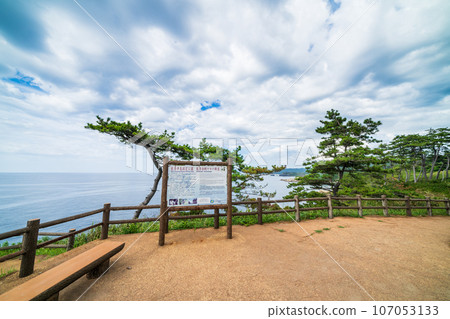 “Ishikawa Prefecture” Yase Cliff Observation Deck Noto Peninsula 107053133