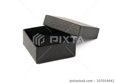 Jewelry box on white background studio shot Jewelry box on white background studio shot 107054842