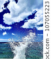 天空、海和波浪噴霧 107055223