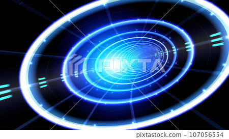 data tunnel digital internet network communication information illustration background data tunnel digital internet network communication information illustration background 107056554