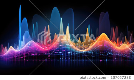 patterns equalizer euphoria abstract ai generated patterns equalizer euphoria abstract ai generated 107057288