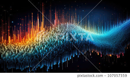 technology algorithmic data cascade ai generated 107057359