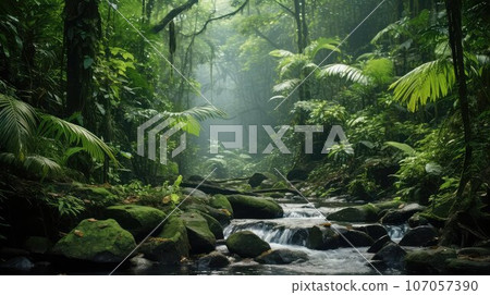 nature philippine rainforest lush ai generated nature philippine rainforest lush ai generated 107057390
