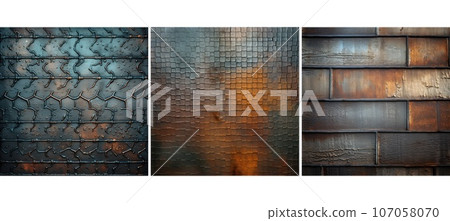 lic textured metal background texture ai generated 107058070