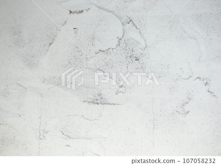 White wall, rough white concrete wall texture 107058232