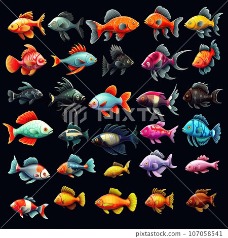 reef fish aquarium ai generated ai generated 107058541