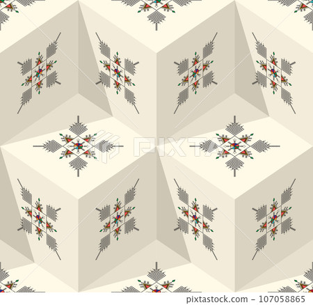 Al-Qatt Al-Asiri isometric pattern 10 107058865