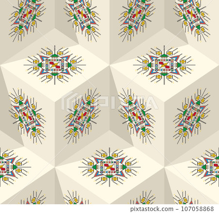 Al-Qatt Al-Asiri isometric pattern 13 107058868