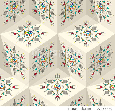Al-Qatt Al-Asiri isometric pattern 15 107058870