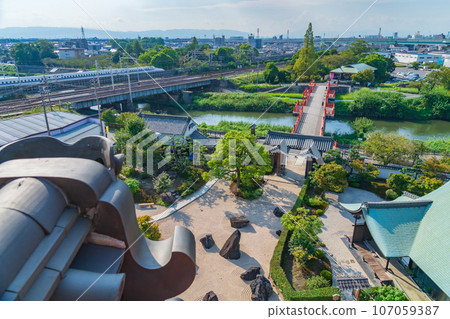 Kiyosu Castle, view from Tenshukaku (Kiyosu City, Aichi Prefecture) 107059387