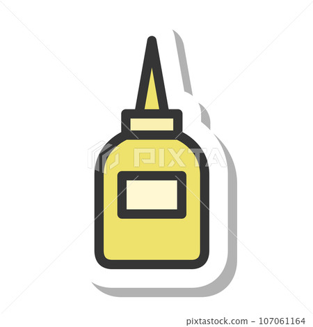 貼紙式文具單品圖示背膠 107061164