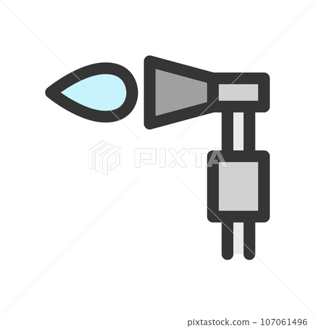 Colored tools single item icon gas burner Colored tools single item icon gas burner 107061496