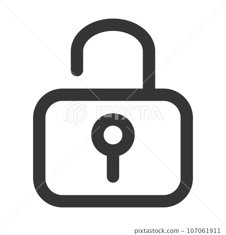 線條畫簡單業務單項圖示解鎖 107061911