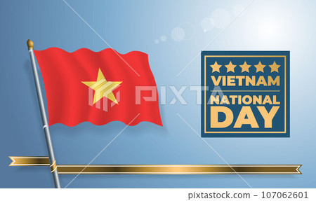 Vietnam National Day, celebration template banner 107062601