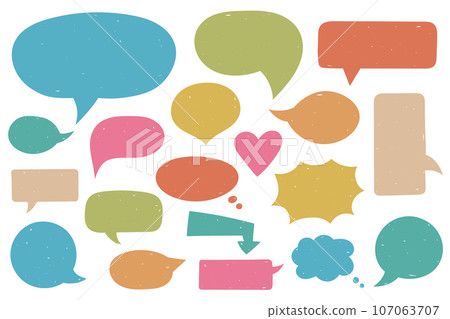 Speech Bubbles Speech Bubbles 107063707