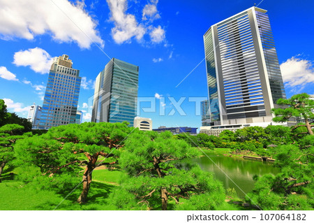 [東京] 舊芝離宮恩賜庭園 天氣晴朗 107064182