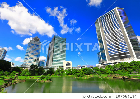 [東京] 舊芝離宮恩賜庭園 天氣晴朗 107064184