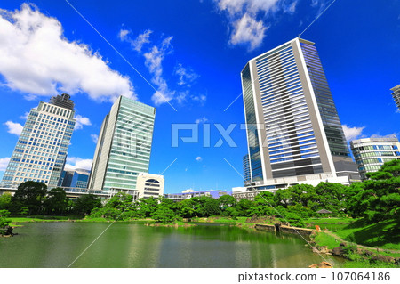 [東京] 舊芝離宮恩賜庭園 天氣晴朗 107064186