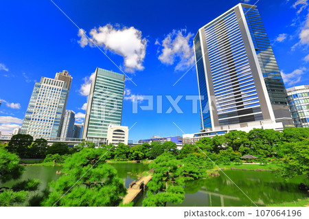[Tokyo] Sunny weather at Kyu-Shiba Rikyu Garden 107064196