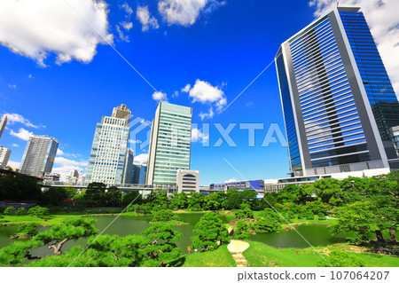 [東京] 舊芝離宮恩賜庭園 天氣晴朗 107064207