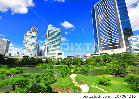 [東京] 舊芝離宮恩賜庭園 天氣晴朗 107064210