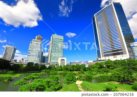 [東京] 舊芝離宮恩賜庭園 天氣晴朗 107064216