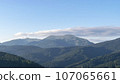 Mountain landscape with forest in the Carpathian mountains of Ukraine. 107065661