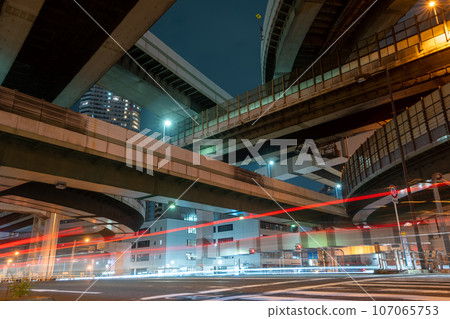 Intersecting Junction Overpass Intersecting Junction Overpass 107065753