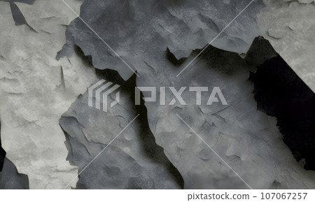 Abstract background from old crumpled torn pieces of newsprint. Abstract background from old crumpled torn pieces of newsprint. 107067257