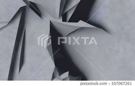 Abstract background from old crumpled torn pieces of newsprint. Abstract background from old crumpled torn pieces of newsprint. 107067261