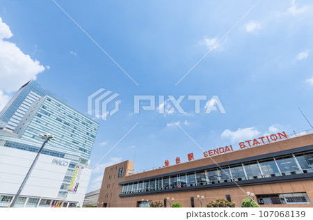 宮城縣仙台市JR仙台站西口及周邊街景 107068139