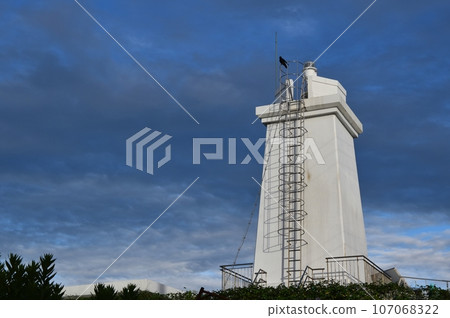 Takuzaki Lighthouse Mie on a clear day 107068322
