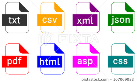 Text related file icon color 107069088