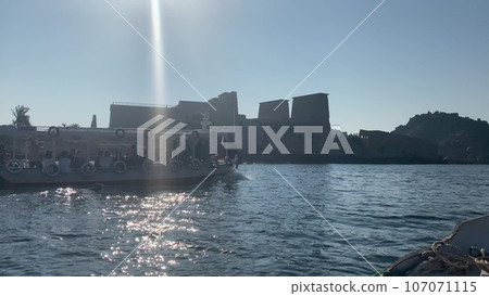 Temple of Isis at Philae Island in Aswan, Egypt 107071115