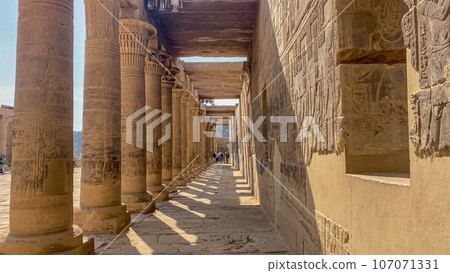 Temple of Isis at Philae Island in Aswan, Egypt Temple of Isis at Philae Island in Aswan, Egypt 107071331