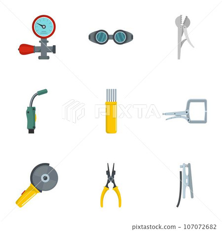 Sanitary engineering icons set. Cartoon set of 9 sanitary engineering vector icons for web isolated on white background Sanitary engineering icons set. Cartoon set of 9 sanitary engineering vector icons for web isolated on white background 107072682