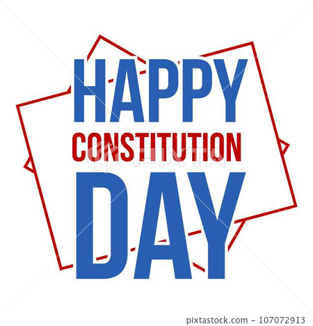 American constitution day logo icon. Flat illustration of american constitution day vector logo icon for web design isolated on white background American constitution day logo icon. Flat illustration of american constitution day vector logo icon for web design isolated on white background 107072913