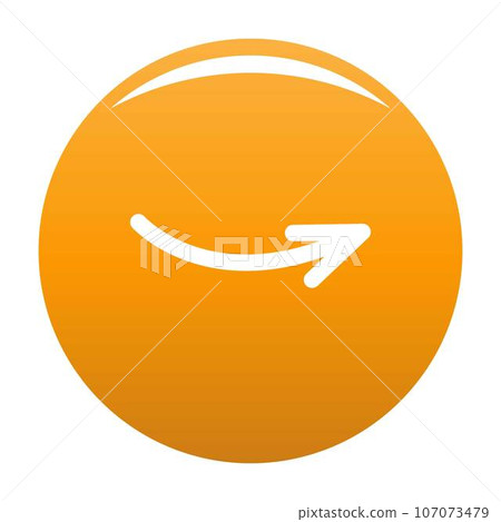 Arrow icon in black. Simple illustration of arrow icon vector isolated on white background Arrow icon in black. Simple illustration of arrow icon vector isolated on white background 107073479
