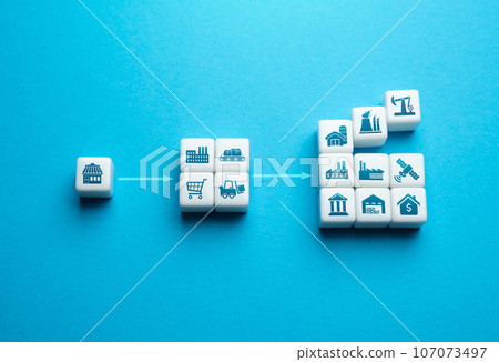 Business development and expansion of improvement and investment tools. Open new avenues for growth. Development of the company. Mastering new technologies and innovations 107073497