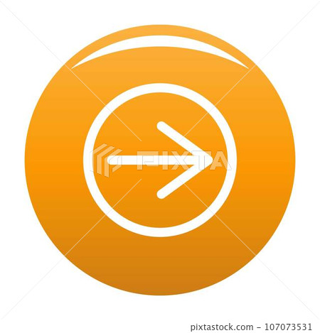 Arrow icon in black. Simple illustration of arrow icon vector isolated on white background Arrow icon in black. Simple illustration of arrow icon vector isolated on white background 107073531