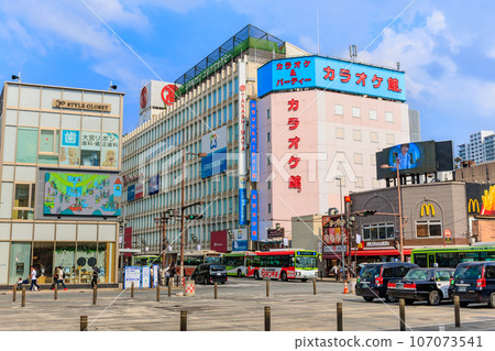 Saitama Prefecture, Saitama City, JR Omiya Station (East Exit Rotary) 107073541