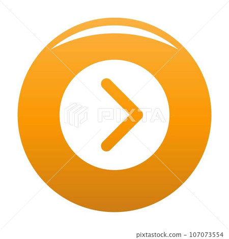 Arrow icon in black. Simple illustration of arrow icon vector isolated on white background 107073554