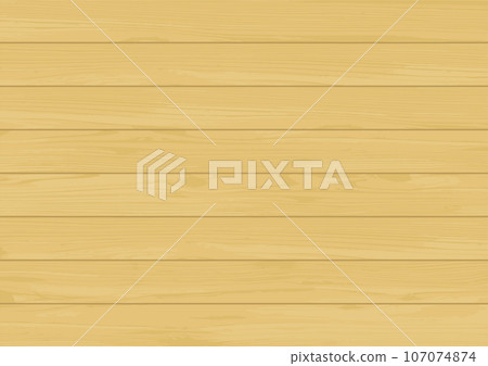 Wooden board background material wood grain brown vector A4 horizontal position 107074874