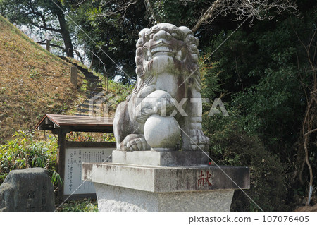 Guardian dog of Higashinuma Shrine [Kawaguchi City, Saitama Prefecture] 107076405